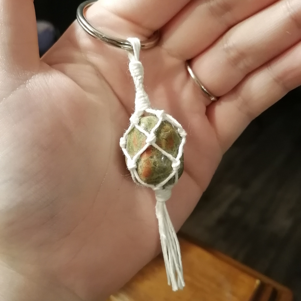 Gemstone Keychain